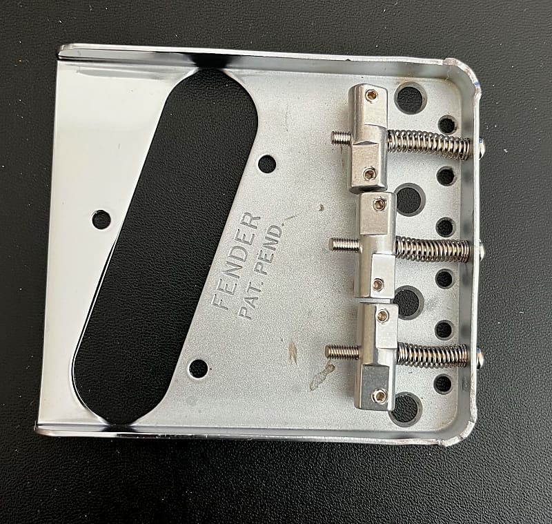Fender Telecaster Vintage Bridge 2010's Chrome Reverb