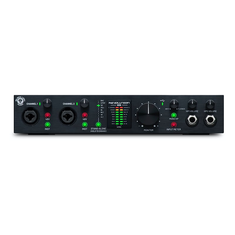 Black Lion Audio Revolution 6x6 Word Clock, DAC, ADC, OTG - 6-in / 6-out USB Audio Interface image 1