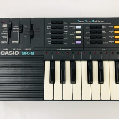 Casio SK-8 Sampler Synthesizer, Vintage 80's | Reverb