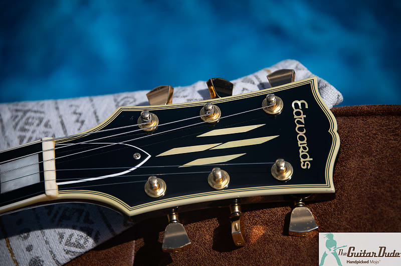 2010 Edwards E-LP-98LTC Les Paul Custom - Ebony Fingerboard