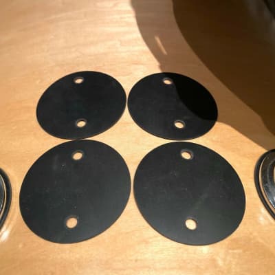 4x Bass Drum rubber gasket for DW Collectors Series Black *new* image 1