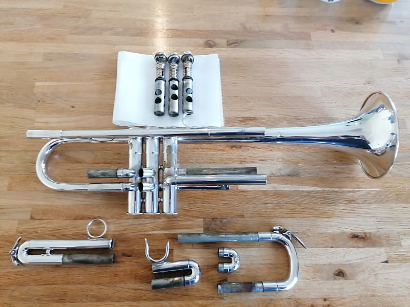 Boosey & Hawkes Sovereign Silver Trumpet | Reverb