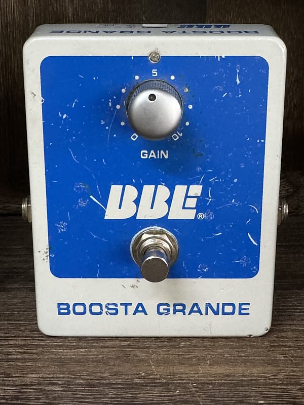 BBE Boosta Grande 2010s Blue & White Reverb