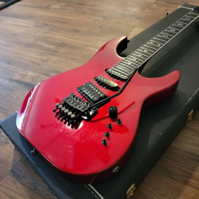 Kramer American Stagemaster Custom Electric Guitar 1980s Candy Red W/OHSC image 4