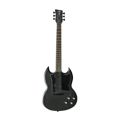 Gewa VGS Cobra Classix Gothic Black Electric Guitar for sale