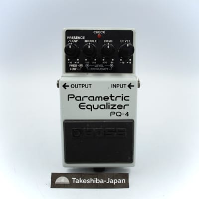 Reverb.com listing, price, conditions, and images for boss-pq-4-parametric-equalizer