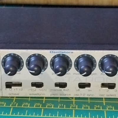 Novation A Station 8-Voice Rackmount Synthesizer 2001 - Blue