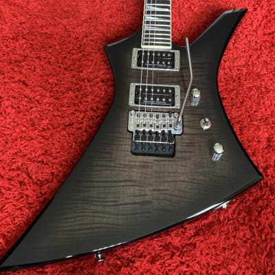 Used 2014 Jackson Custom Select KE2 Kelly Electric Guitar Kawasabi Gre