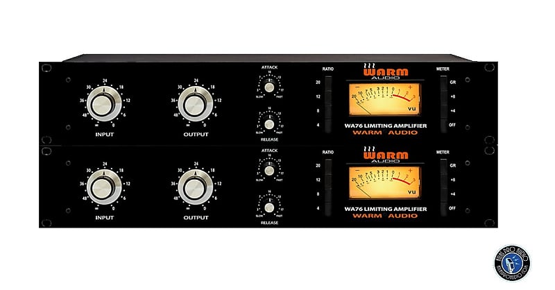 Warm Audio WA76 Compressor Limiter Pair | Atlas Pro Audio image 1