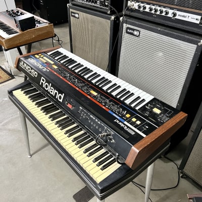 Roland Juno-60 1980’s original vintage analog synth poly-synth synthesizer MIJ Japan image 8