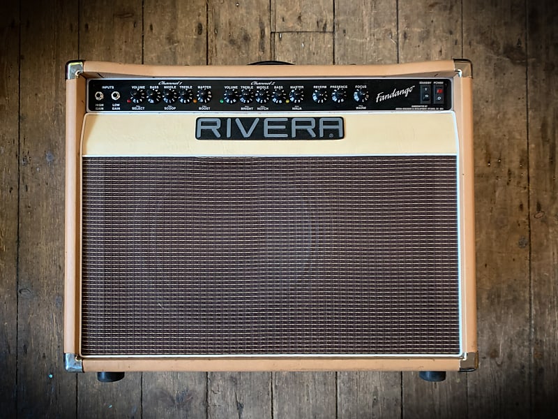 Rivera Fandango 55W (Circa 2020) Valve guitar amplifier combo - Beige Tolex image 1