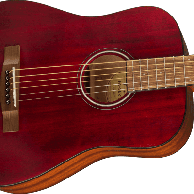 NEW! 2021 Fender FA-15 3/4 Scale Steel with Gig Bag - Red Finish - Authorized Dealer - Killer Deal image 1