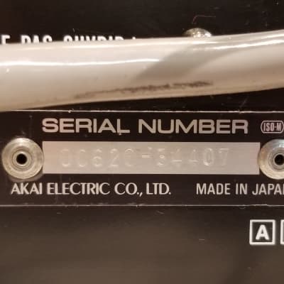Akai MD280 Sampler Disc Drive & S612 Midi Digital Sampler w/ Cables 1985 Black image 6
