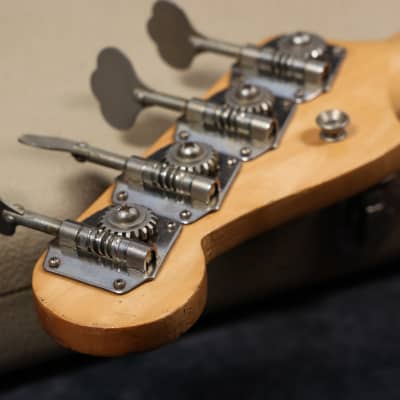 1964 Fender Precision Bass - Fiesta Red - OHSC image 18