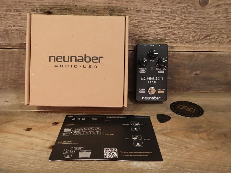 Neunaber Echelon Echo Delay V2 (New in Box with Case Candy) image 1