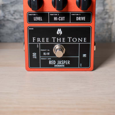 Free The Tone Red Jasper Overdrive RJ-1V | Reverb