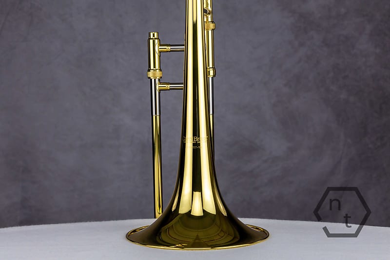 Carol Brass CTB-2207-YSS small bore trombone, clear lacquer image 1