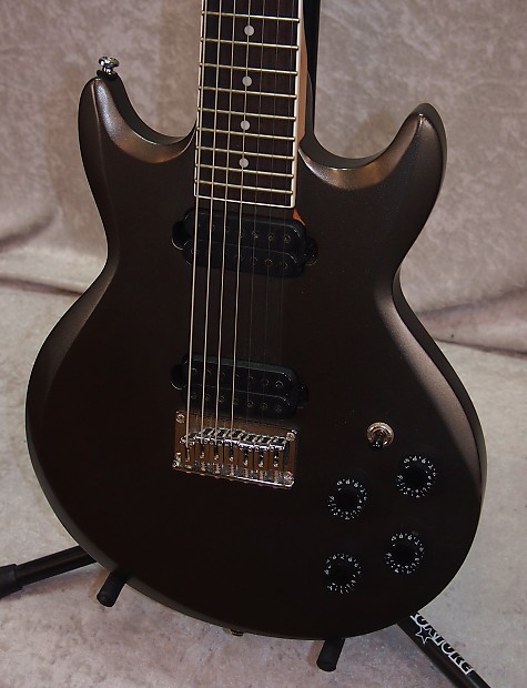 Ibanez AX7221 AX 7221 seven string electric guitar in pewter