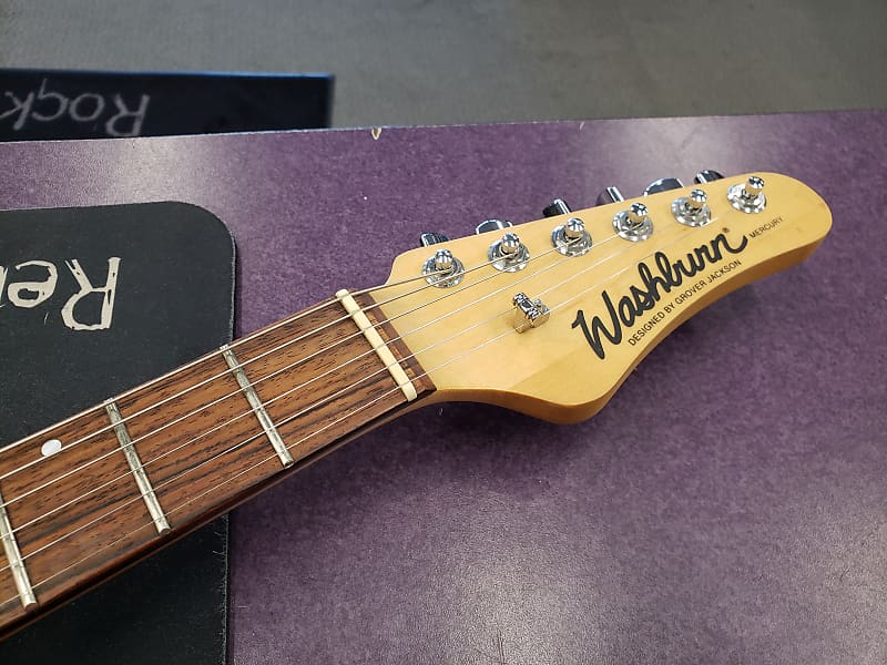 Washburn MG-701 Mercury Deluxe Plus Sunburst Flame Top