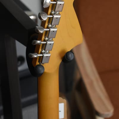 1998 Fender Japan “Order” JG66 Jaguar Left-Handed Sunburst, CIJ, Limited, Offset image 20