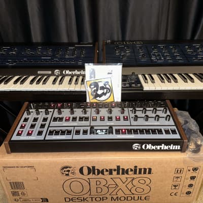 Oberheim OB-X8 Desktop 8-Voice Analog Synthesizer