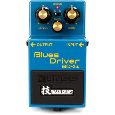 Boss BD-2 Blues Driver w/ Keeley Freak Fuzz Mod Blue | Reverb UK