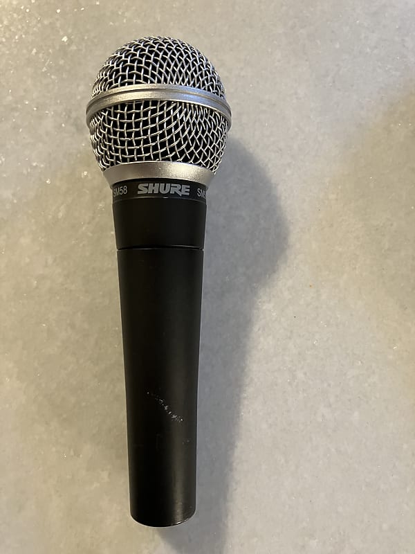 Shure SM58 Handheld Cardioid Dynamic Microphone 1984 Reverb