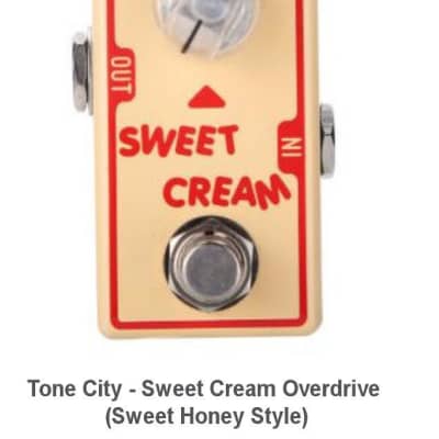 Tone City TC-T3 Sweet Cream Overdrive Effect Pedal image 4