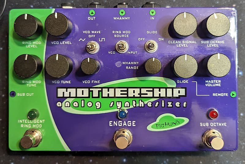 Pigtronix mothership deals analog synthesizer