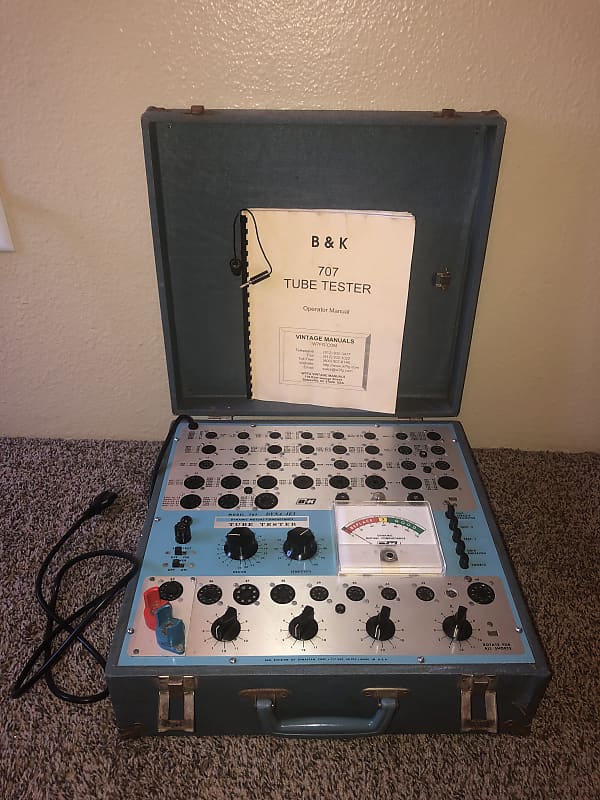 B&K 707 Tube Tester 1976 | Reverb