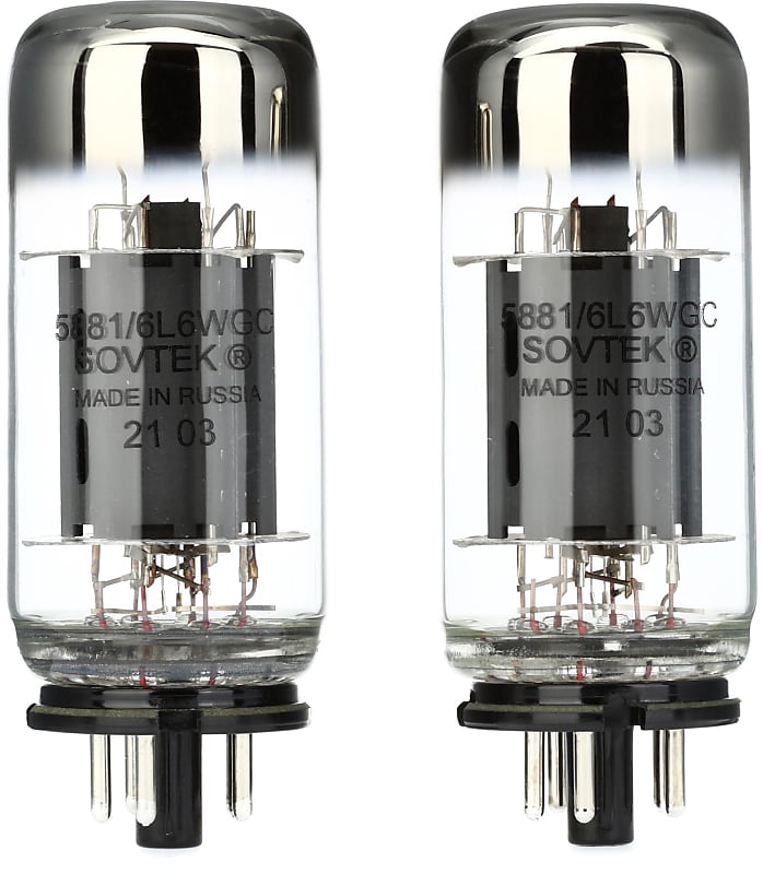 Sovtek 5881/6L6WGC Power Tubes - Matched Duet (3-pack) Bundle | Reverb