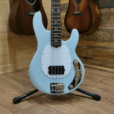 MusicMan StingRay Special 4 H Bass Guitar - Rosewood Fingerboard, Sea Breeze for sale