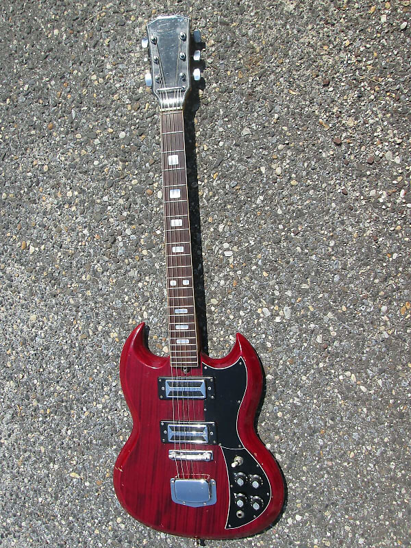 Vintage &rsquo;60s KAY TEISCO GUITAR 60&rsquo;s MODEL K-20 Spectrum Pickup SG 