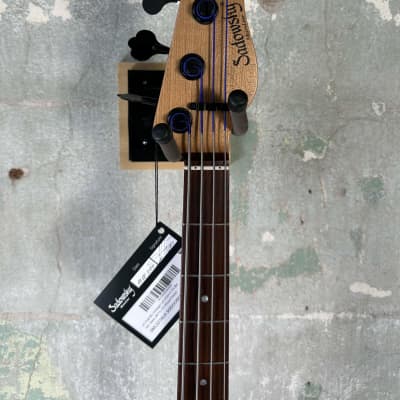 Mint Sadowsky MetroLine Limited Edition Masterbuilt M/J Bass 2024 - Marbled Padouk top with Okoume body image 6
