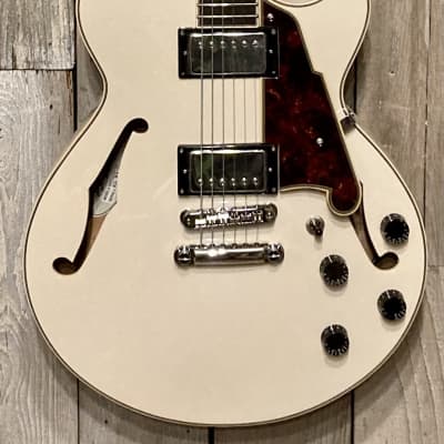 D'Angelico Premier SS Semi-Hollow Single Cutaway with D'Angelico Premier SS Semi-Hollow Single Cutaway with