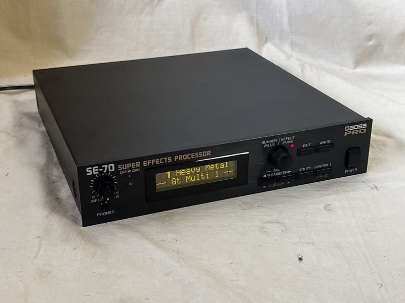 その他 BOSS SE-70 SUPER EFFECTS PROCESSOR Boss SE-70 Super Effects Processor | Reverb Canada