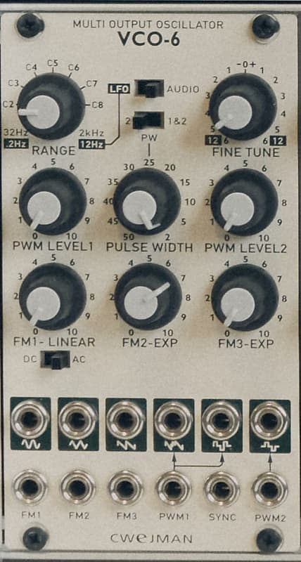 Cwejman VCO-6 Multi Output Oscillator