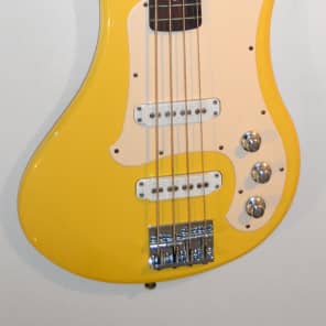 Yamaha SBV-500 Electric Bass Guitar - Yellow Banana Bass w