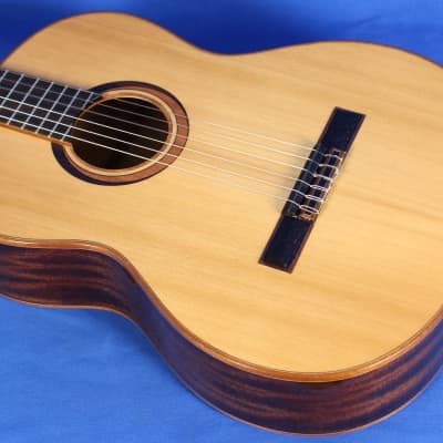 Merida Trajan T-15 Solid Cedar Top Classical Nylon Acoustic Guitar image 5