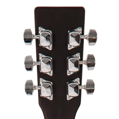 Encore Acoustic Guitar ~ Sunburst image 4
