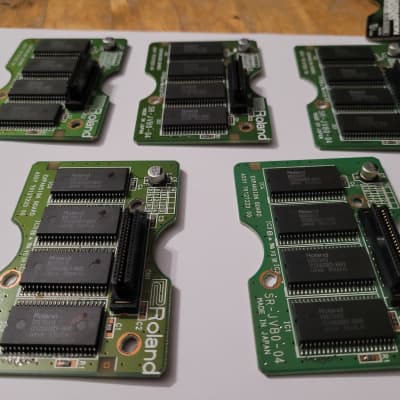 Roland SR-JV80-04 Vintage Synth Expansion Board 1990s - Green