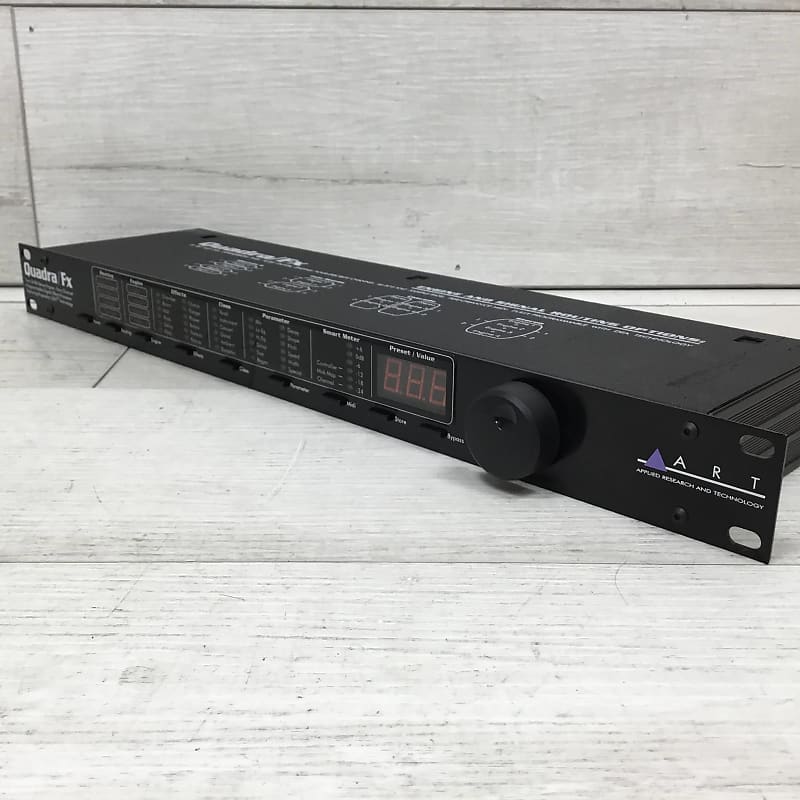 ART Quadra FX Outboard Multi Effects Rack Unit Reverb