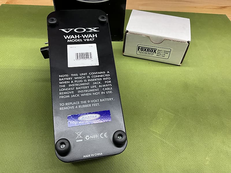 Vox V847A Wah w/ Keeley Mod