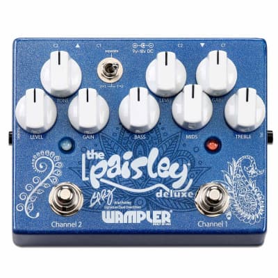 Reverb.com listing, price, conditions, and images for wampler-the-paisley-drive-deluxe