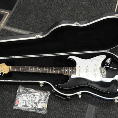 Squier by Fender Stratocaster 1984-1987 - Black W/Original Case image 1