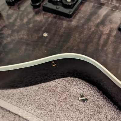 Gibson Les Paul Dark Knight - Satin Trans Ebony Burst image 3