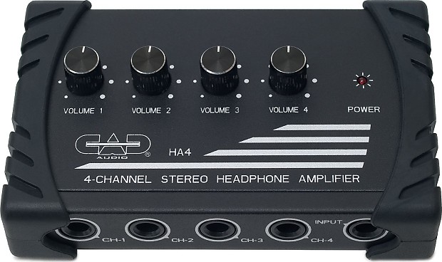CAD HA4 Compact 4-Channel Stereo Headphone Amp image 2