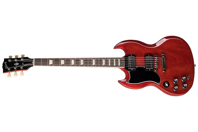 Gibson SG Standard '61 Left-Handed Electric Guitar (Vintage Cherry) image 1