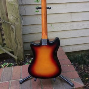 Winston/Teisco Electric Guitar 1960's? Sunburst image 3