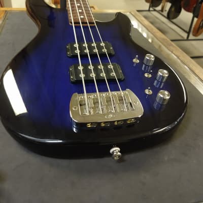 Used G&L Tribute L-2000 Bass Guitar - Blueburst with Hardshell Case image 21